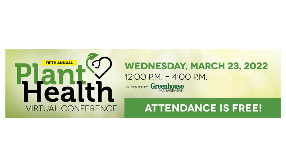 Conférence virtuelle sur la santé des plantes le 23 mars